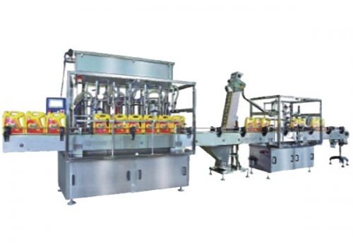 润滑油全自动灌装线QGA-30H6A